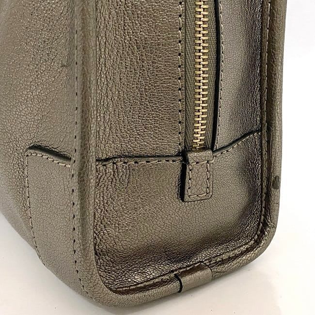 Loewe Handbag Amazona 23 Gold Anagram — view 6