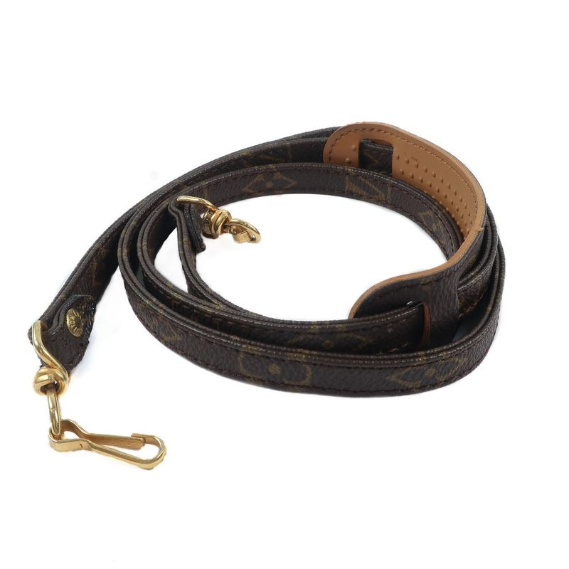 Louis Vuitton Monogram Canvas Brown Shoulder Strap — view 3
