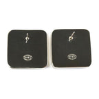 Chanel Metal Coco Mark Square Earrings Ab9777 — view 3
