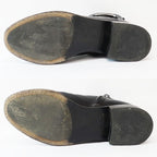 Louis Vuitton Boots Waist Side Line Black Short Leather — view 5