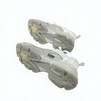 Christian Dior Sneakers Shoes Leather Rubber Fabric White Gray Logo — view 6