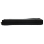 Prada Soft Calf Triangle 2 Ml317 Leather Black 0781 Long Wallet — view 4