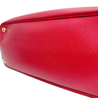 Prada Bn2775 Saffiano Shoulder Bag 2-Way Handbag Red — view 5