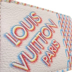 Louis Vuitton Double Zipped Card Holder Damier Spray RFID Coin Case — view 5