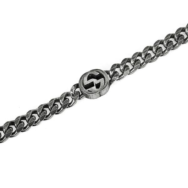 Gucci Necklace Interlocking G Argento — view 7