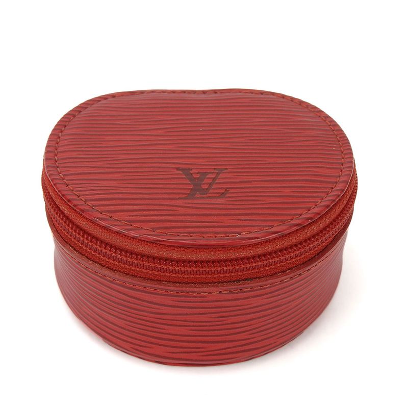 Louis Vuitton Accessory Pouch Eclan Bijoux Epi Leather Castilian Red — view 2