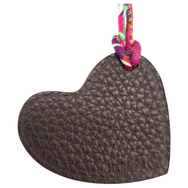 Hermes Petit Ashe Minicou Heart Shape Charm — view 3