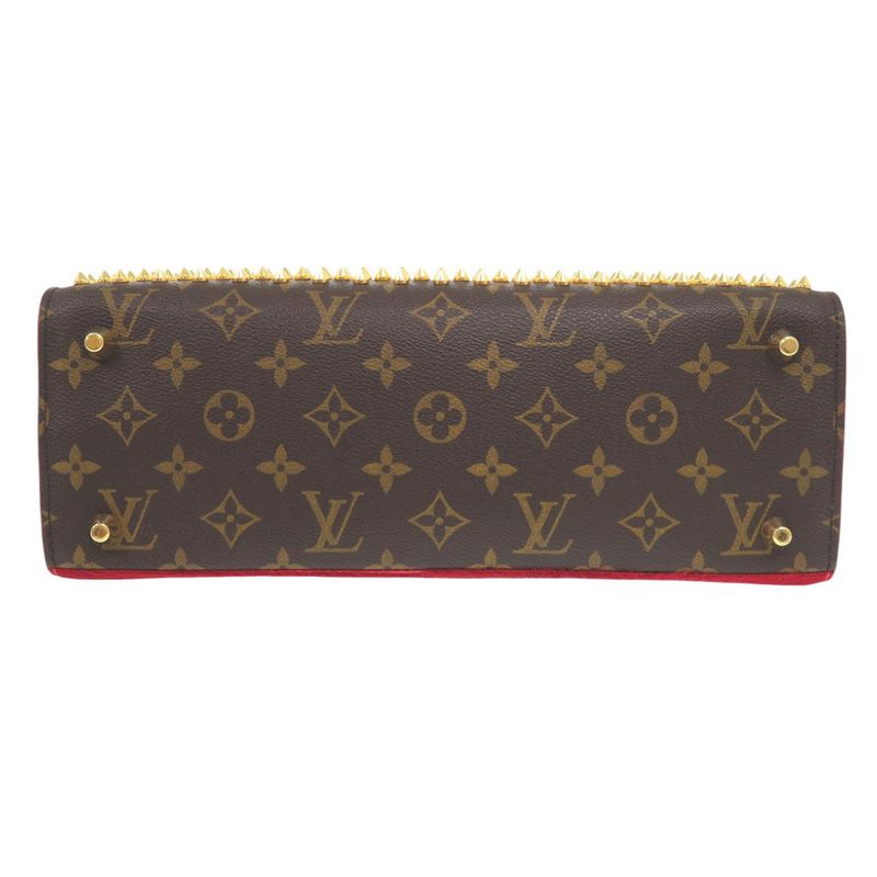 Louis Vuitton Christian Louboutin Monogram Iconoclast Studded Halaco — view 4
