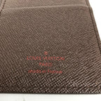 Louis Vuitton Damier Portefeuille Brother Bifold Long Wallet Brown — view 9