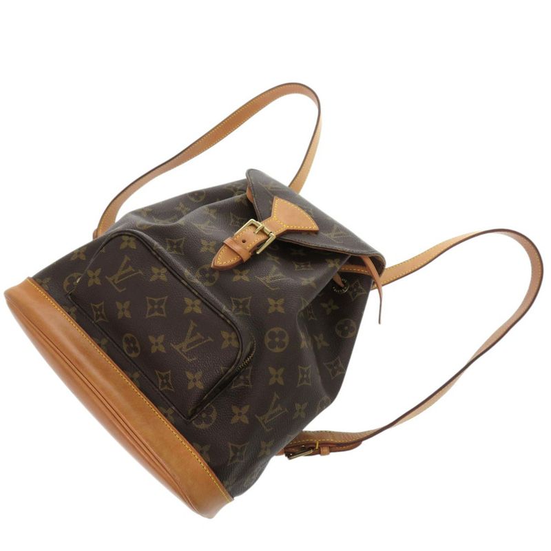 Louis Vuitton Montsouris MM Monogram Backpack Daypack 0503 — view 4