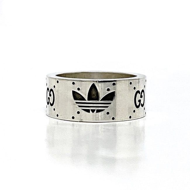 Gucci Adidas Ring Silver — view 5