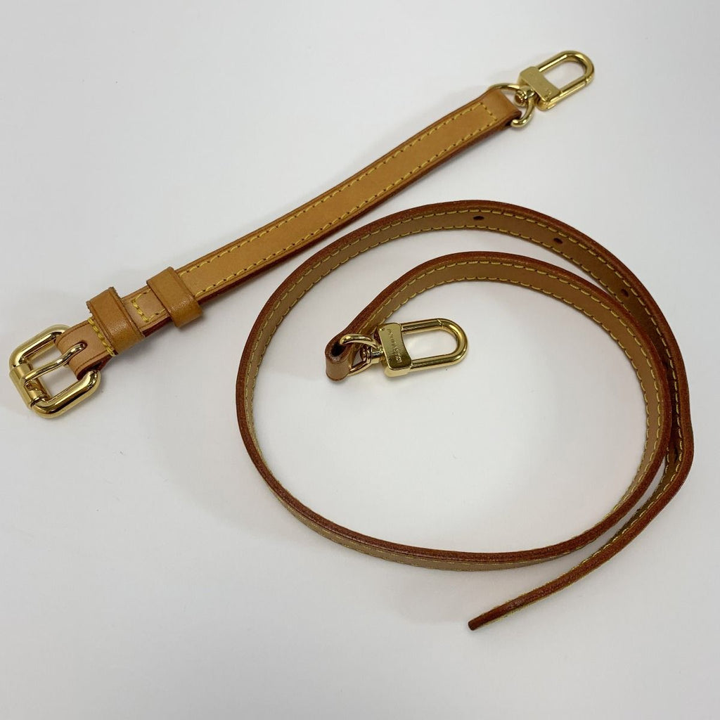 Louis Vuitton Leather Beige Gold Hardware 77 cm — view 3