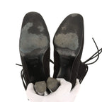 Hermes Suede Boots 36 Semelle Cuir Black — view 8