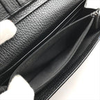 Gucci Inter Locking Leather Bifold Wallet Black — view 8