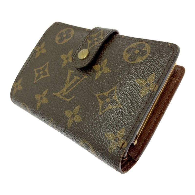 Louis Vuitton Monogram Porte Monet Vier Viennois Brown Bifold — view 2