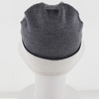 Chanel Coco Mark Sport Line Wool Silk Cashmere White Knit Cap — view 3