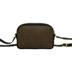 Fendi Vintage FF Logo Motif Leather Mini Shoulder Bag Pochette Sacoche Brown — view 4