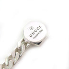 Gucci Trademark Bracelet AG 925 Logo Bangle Accessory Silver 16 — view 6