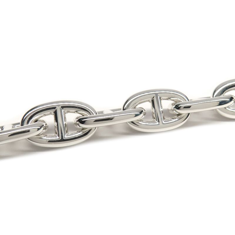 Hermes Bracelet Chaine D'ancre MM 13 Frames Links AG 925 Silver — view 5