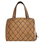 Chanel Wild Stitch Beige Lambskin Mini Boston — view 2