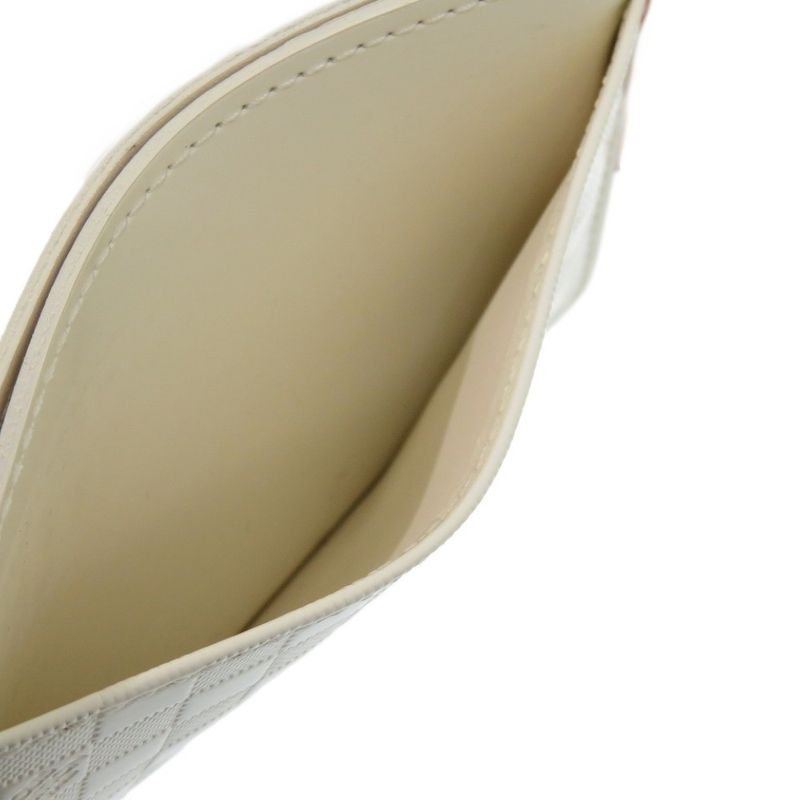 Louis Vuitton Damier Faceted Card Holdere Surple Leather Clesme 0900 White — view 7