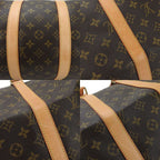 Louis Vuitton Boston Bag Keepall 45 Monogram Gold Hardware Men Travel — view 3