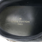 Louis Vuitton Runway Line Suede Switched Sneakers Gray Silver 8 1 2 — view 4