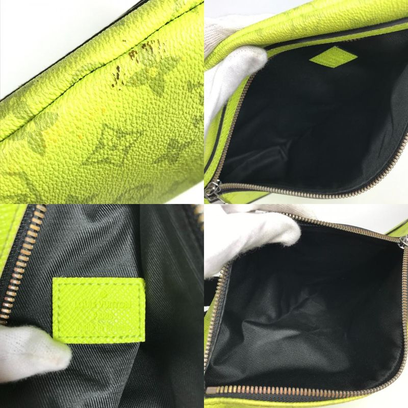 Louis Vuitton Body Bag Duo Su Sling Monogram Canvas Jeanne Yellow — view 8