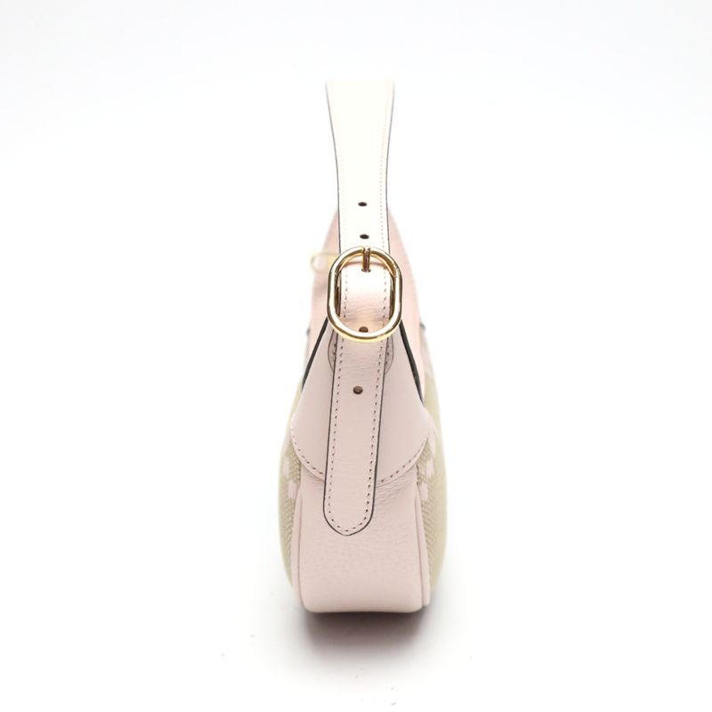 Gucci Ophidia Jumbo GG One Shoulder Mini Bag Handbag Pink — view 4