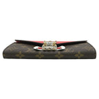 Louis Vuitton Monogram Long Wallet Portefeuille-sarah Tribal Mask — view 4