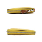 Hermes Azap Long Silk-in Joan Ambre Epson Wallet — view 3
