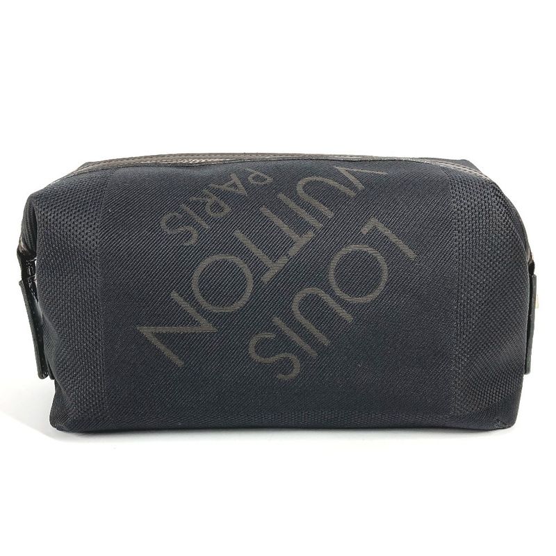 Louis Vuitton Trousse Albatross Second Bag Damier Geant Canvas Black — view 2