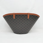 Celine Coufan Brown Triomphe Canvas Tote Bag Multicolor Logo — view 3