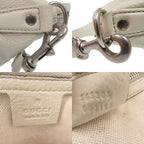 Gucci One Shoulder Bag Messenger Leather Ivory 0960 — view 9