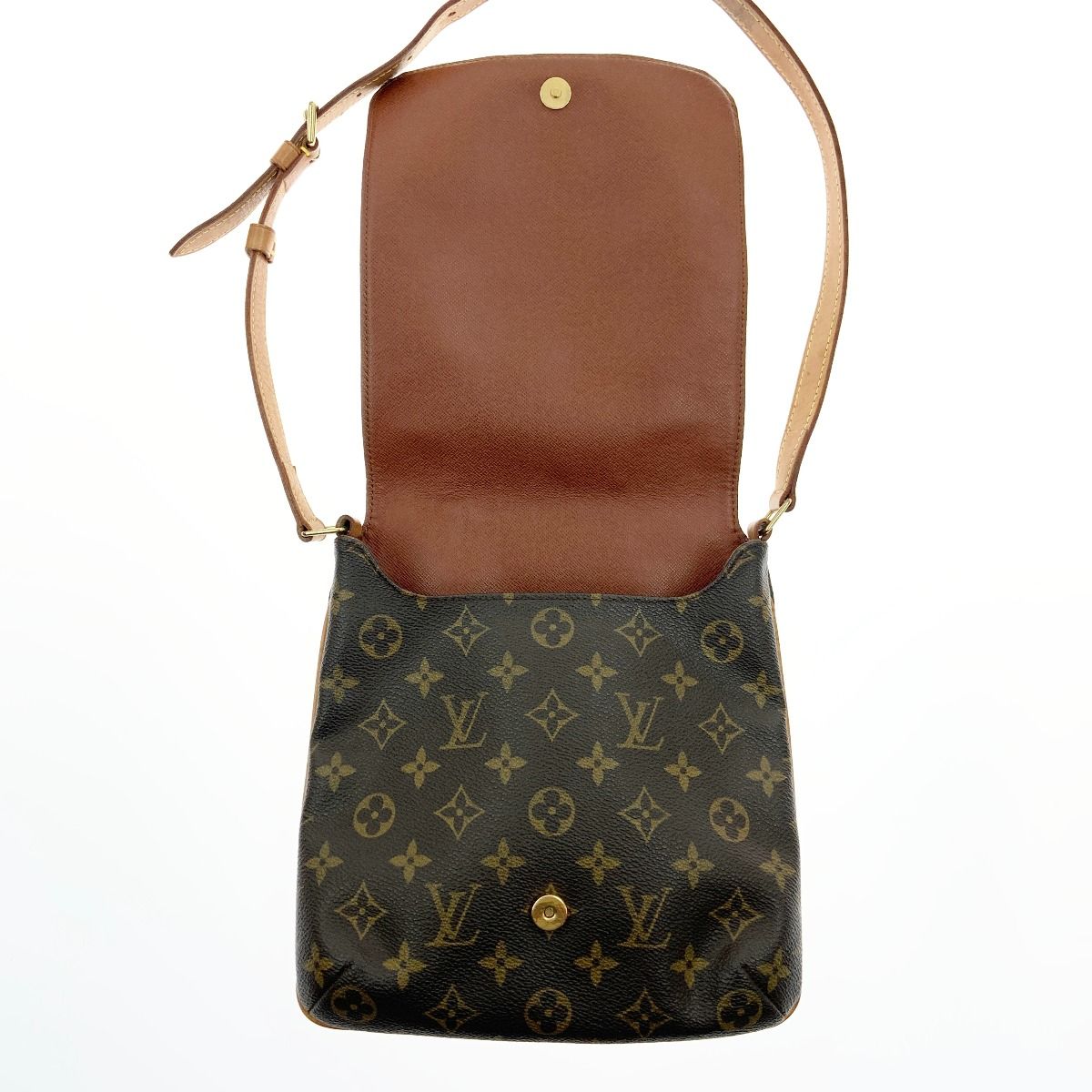 Louis Vuitton Monogram Musette Salsa Short Shoulder Bag Brown — view 6