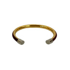 Gucci GG Logo Leather Bangle Bracelet Accessories Small — view 7