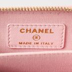 Chanel Coin Case Classic Zip Purse Pink — view 7