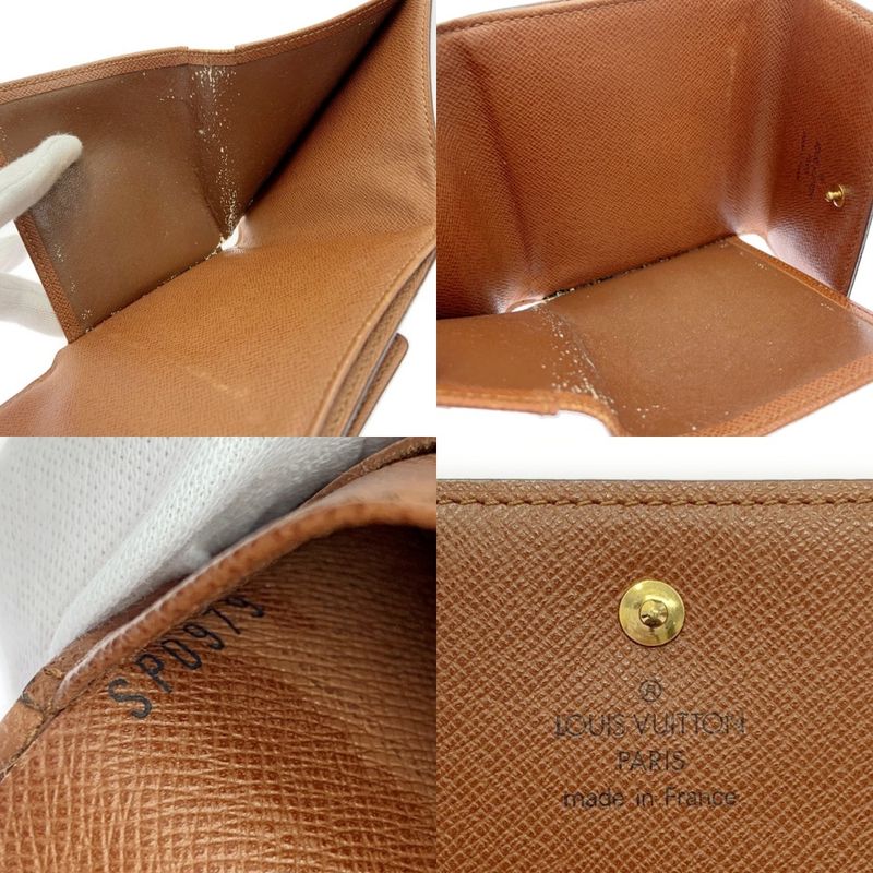 Louis Vuitton Monogram Portefeuille Elise Brown Bifold — view 9