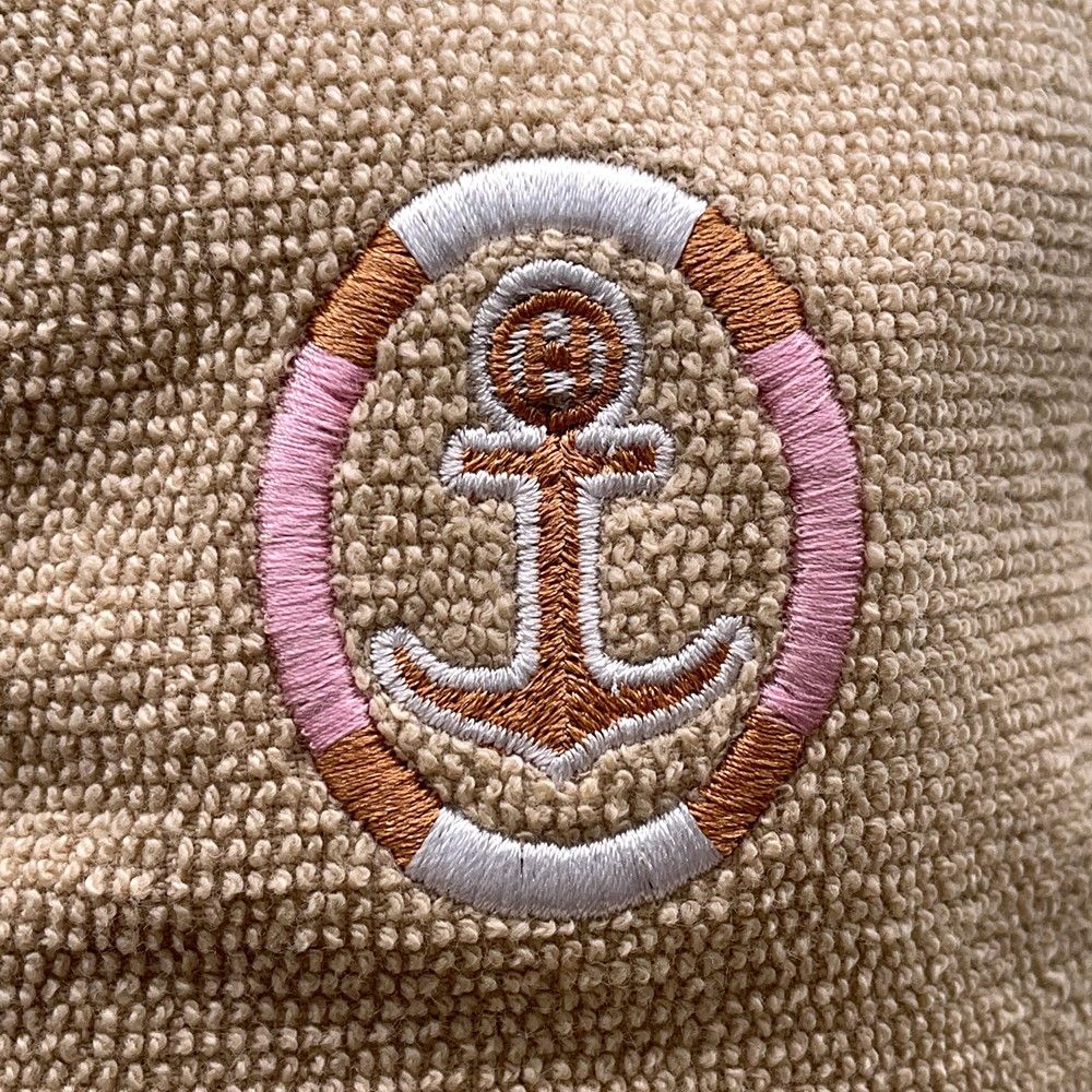 Hermes Cap Davis Yacht Cotton L Hat Sable — view 7