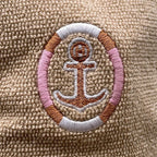 Hermes Cap Davis Yacht Cotton L Hat Sable — view 7