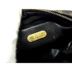 Fendi FF Vintage Zucca Canvas Mini Bag Small Pouch Cosmetic Tan — view 5