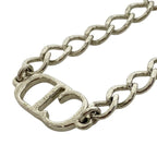 Christian Dior Chain Bracelet Bangle Accessories Jewelry CD Logo Metal Silver — view 8