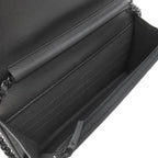 Chanel Chain Wallet Boy Caviar Leather Black Hardware — view 9
