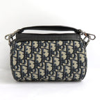 Dior Saddle Lola Mini Bag Oblique 1 yky Black Calfskin — view 3