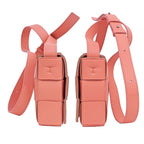 Bottega Veneta Cassette Shoulder Bag Maxi Intrecciato Pink — view 4