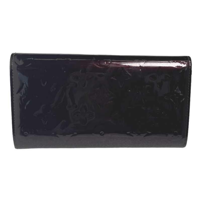 Louis Vuitton Vernis Portefeuille Sarah Long Wallet With Two-fold Zipper — view 2