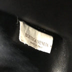 Bottega Veneta Intrecciato Maxi Clutch Second Black Leather — view 9
