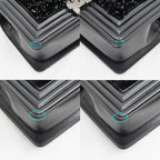 Chanel Chain Shoulder Bag Orirag Rabbit Fur Lamb Black — view 5