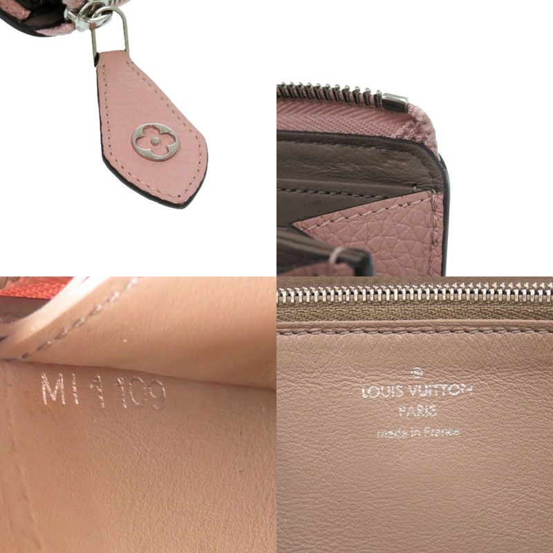 Louis Vuitton Portefeuille Comete Taurillon Leather Pink 0724 Long — view 8