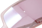 Chanel CC Logo Rhinestone Square Sunglasses Pink Acetate Eyewear — view 6